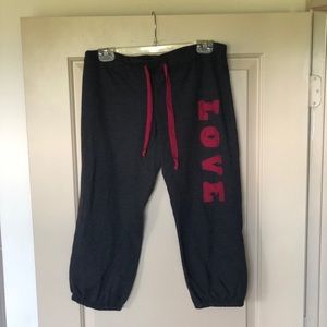 Pajama Capris (cropped) Pants